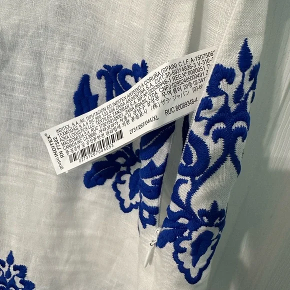 ☀️ New! ZARA Embroidered Midi Skirt - Picture 13 of 16